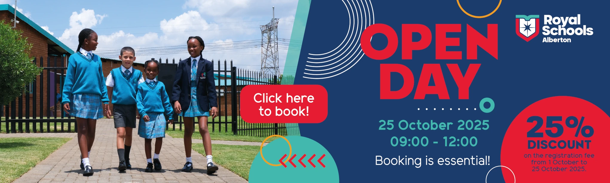 Royal Schools Alberton Open Day Bookings