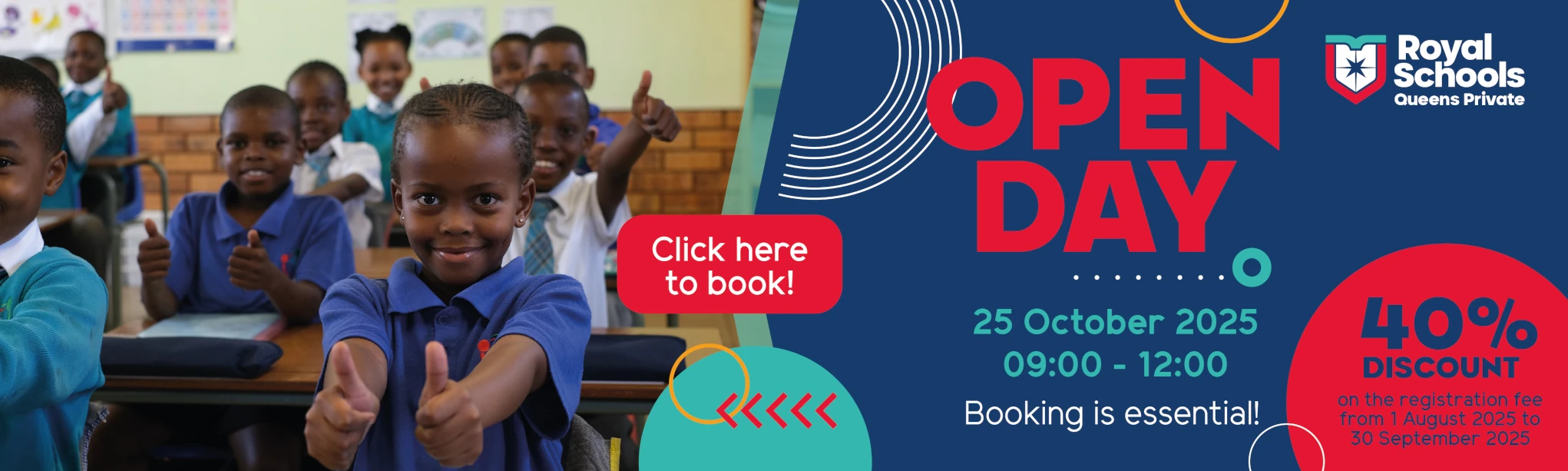 Royals Queens Private Open Day Bookings