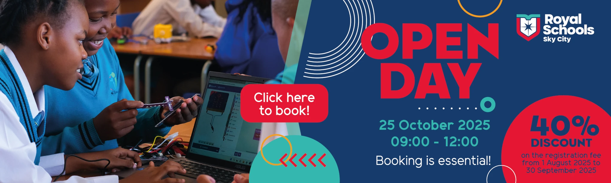 Sky City Open Day Bookings