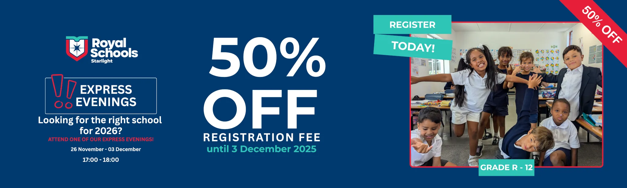 Royal Schools Starlight Academy Registration